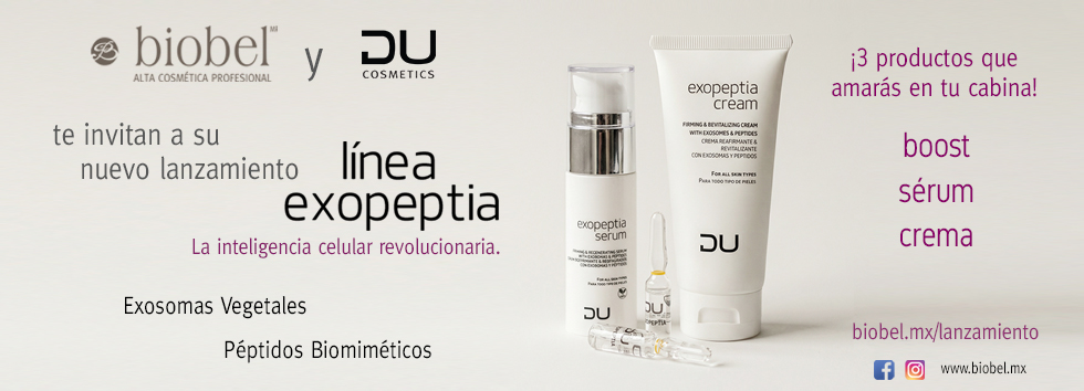 Línea exopeptia: boost, sérum y crema